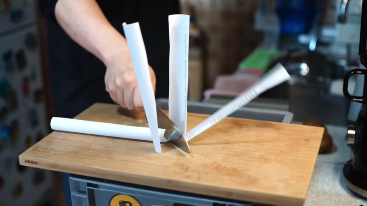 [3/3]Morihei "Fire" 6K vs Ryusen Tanganryu Maple Santoku