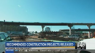 Atlanta's recommended construction projects released