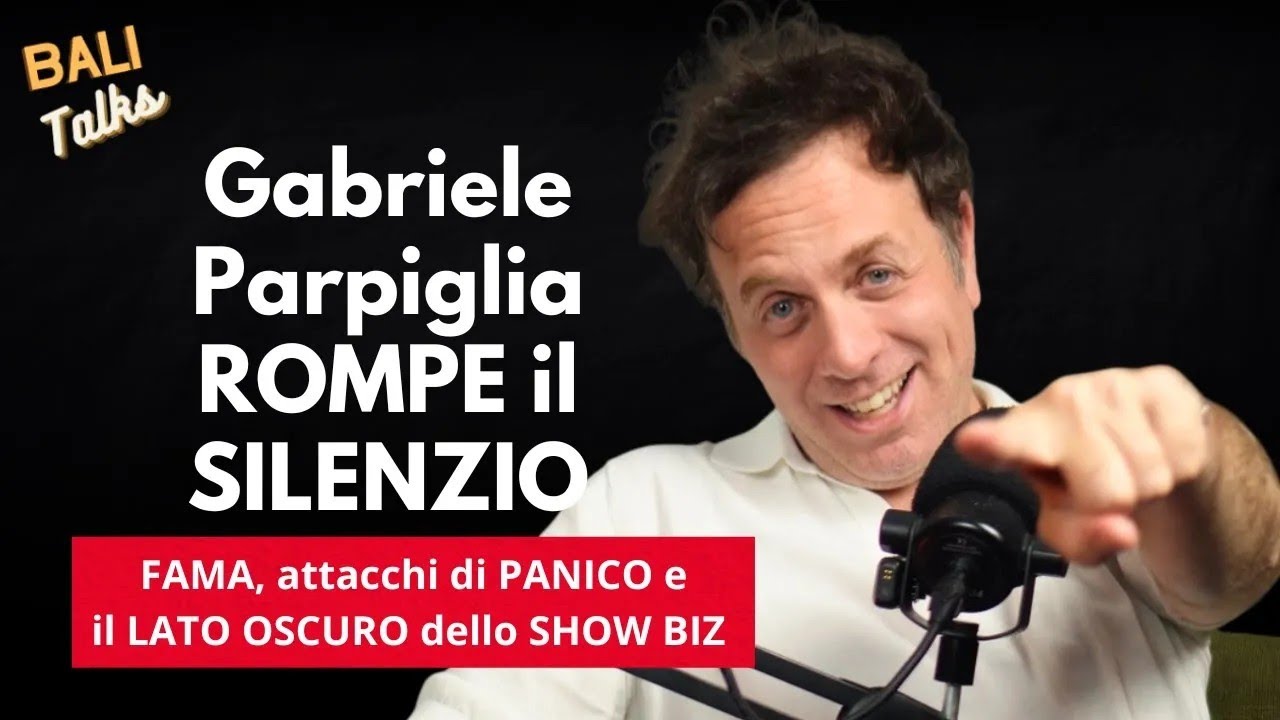 Gabriele Parpiglia rompe il silenzio: FAMA, ATTACCHI di PANICO e il LATO OSCURO dello SHOW BIZ | PT1