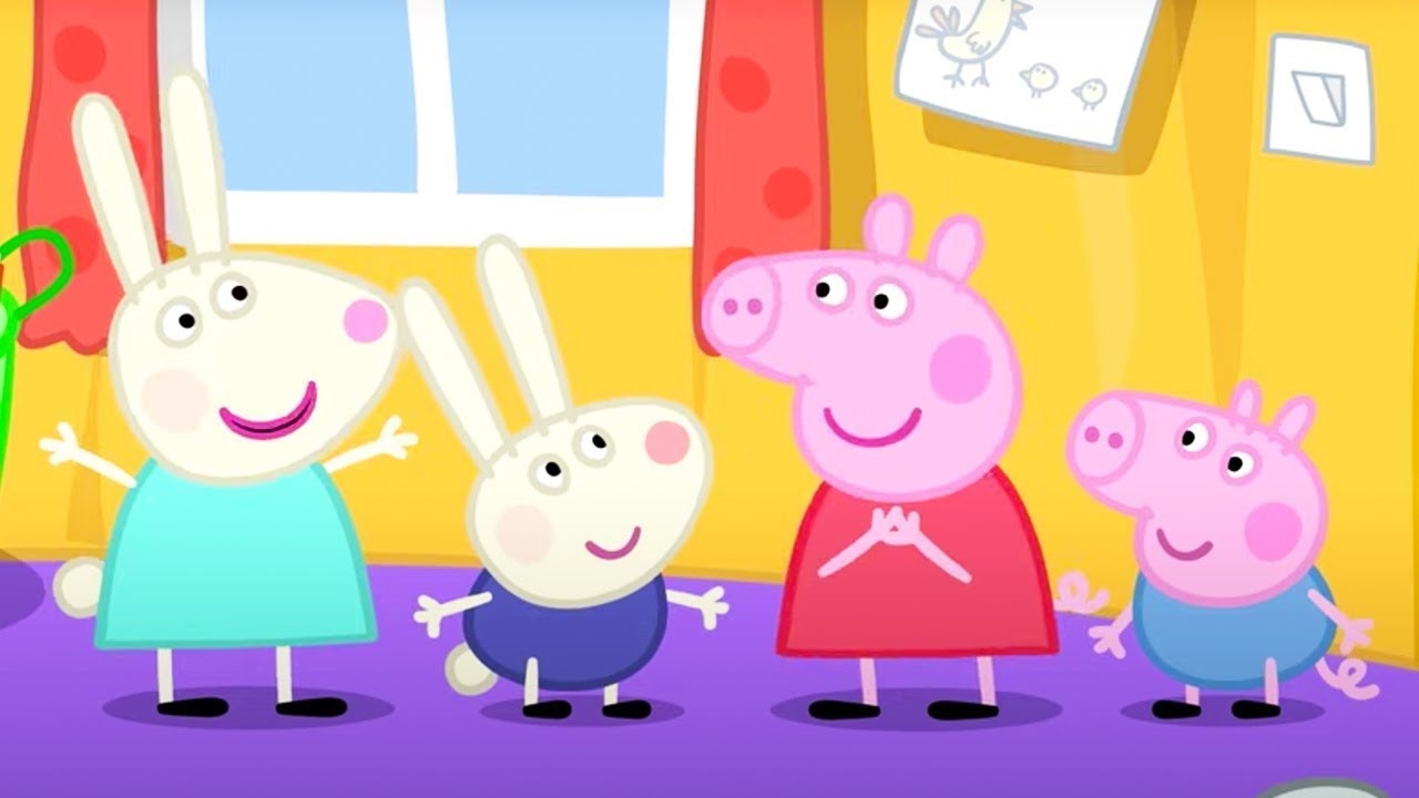 Peppa بيبا بيج | الغسيل | الأرنبة ريبيكا | افلام كرتون بيا بيبا بيج