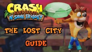 Crash Bandicoot: N. Sane Trilogy - The Lost City - Green Gem Guide screenshot 3