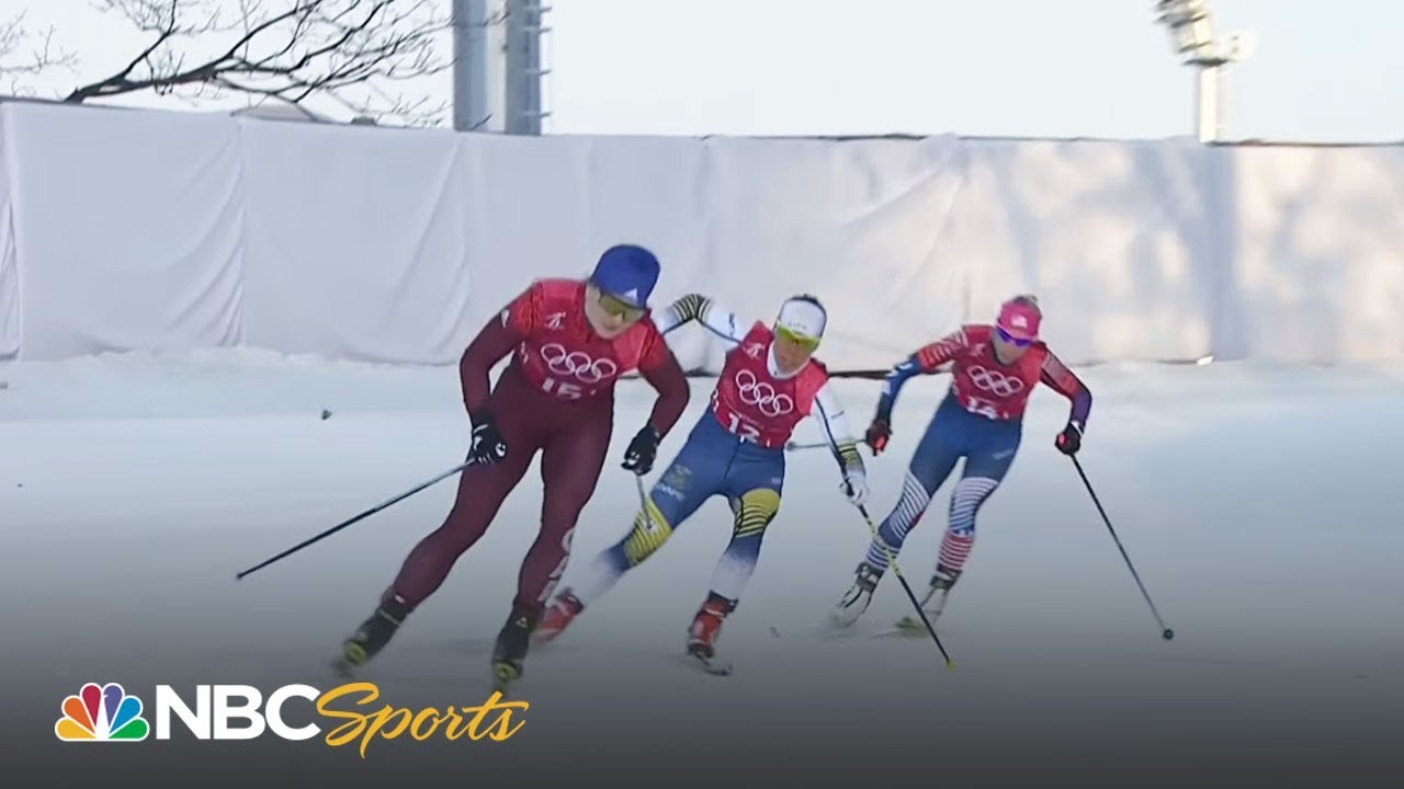 Jessie Diggins and the US women's cross-country team are all smiles