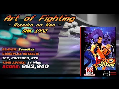 ::CINEMARC:: - Art of Fighting - Ryuuko no Ken [RYO] - SNK 1992 - - YouTube
