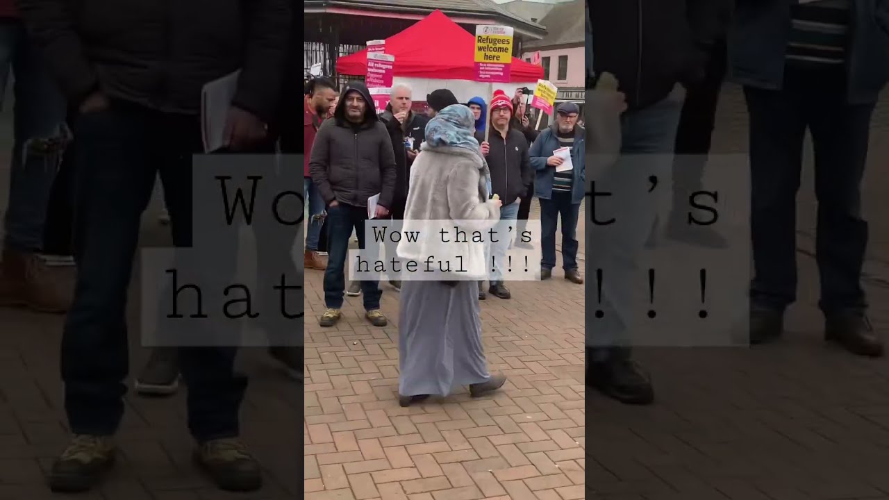 Cannock Protest Stand Up To Racism 
