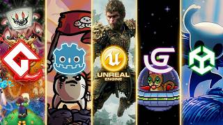 Le meilleur moteur de jeu selon TON profil de développeur(Godot, Unity, Unreal, GameMaker, GDevelop)