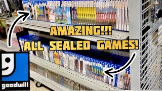 Insane amount of video games and consoles at Goodwill Computer Works!!!