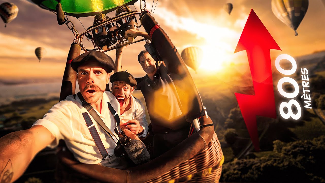 ON EST PLEIN COMME DES BARRIQUES À 800M D'ALTITUDE ! - ( on finit mal ) 