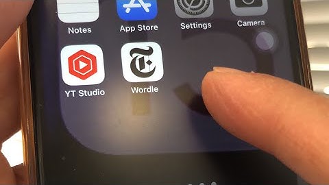 Play wordle as an app on iPhone