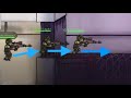 Strike Force Heroes 1 Glitch - Go Through The Barrier On The "Facility" Map