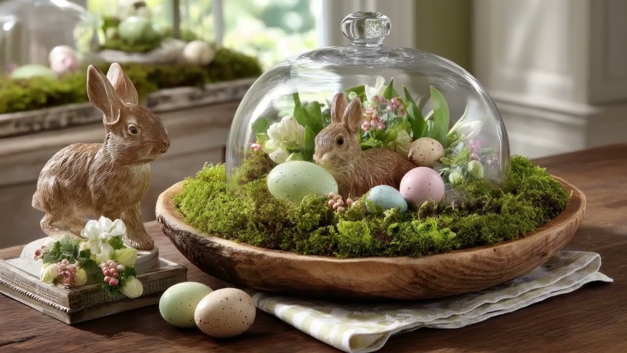 Easter Home Decor Ideas 2026 | Elegant Farmhouse Tablescape & Shabby Chic Styling