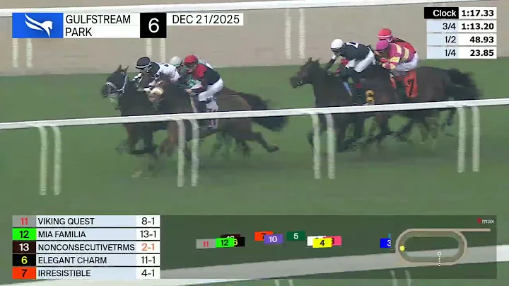 Gulfstream Park December 21, 2025 Race 6