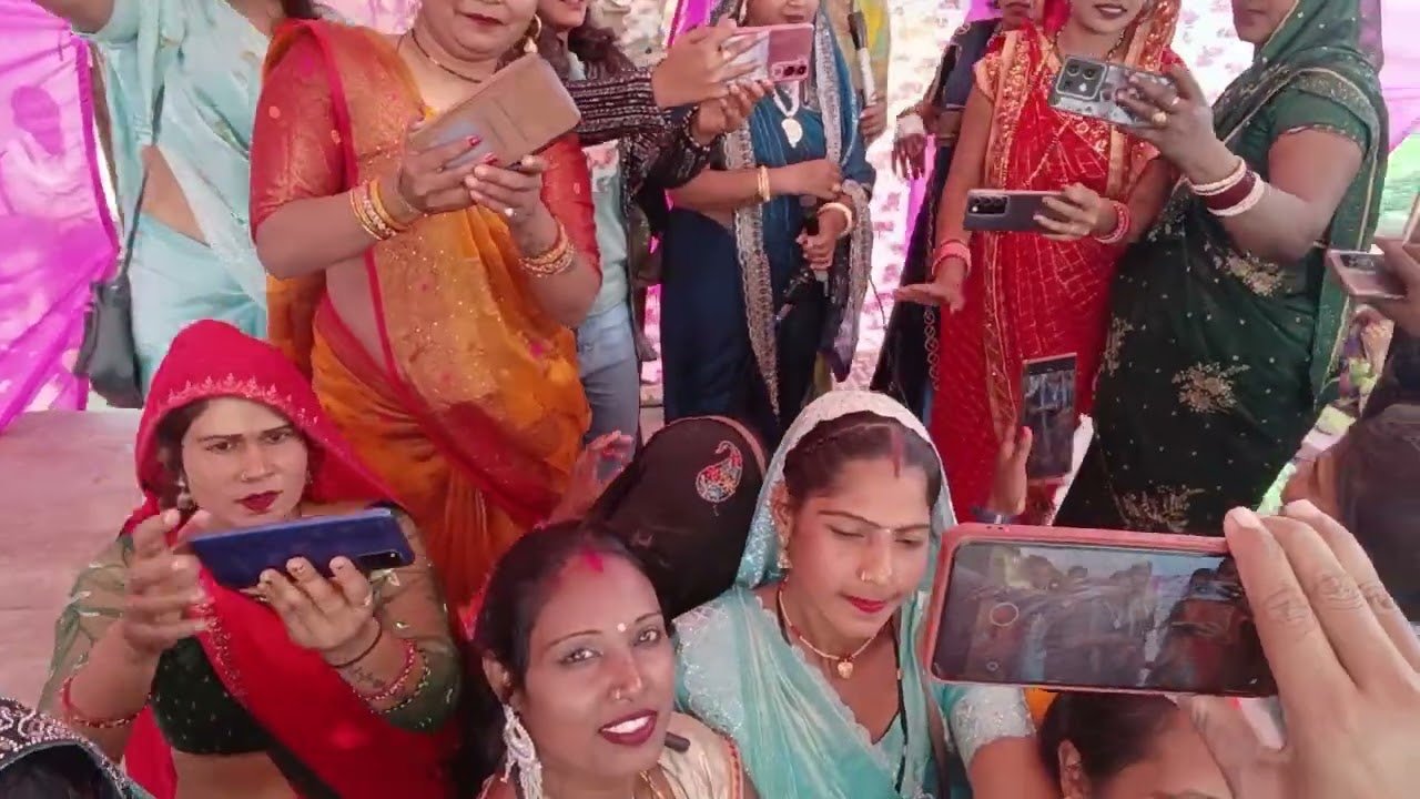 पूजा दीदी के लड़के के बर्थडे में खुशबू रानी मंजू दीदीआई