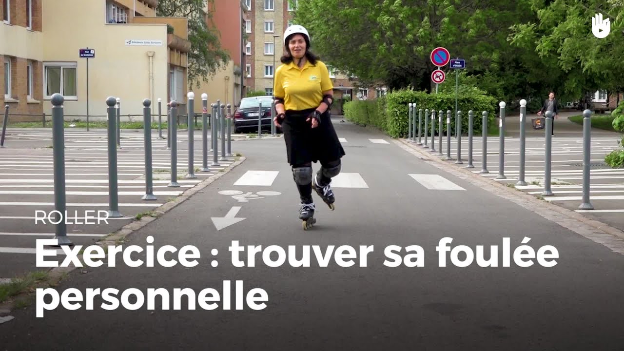 Exercice - Trouver sa foulée personnelle | Faire du roller