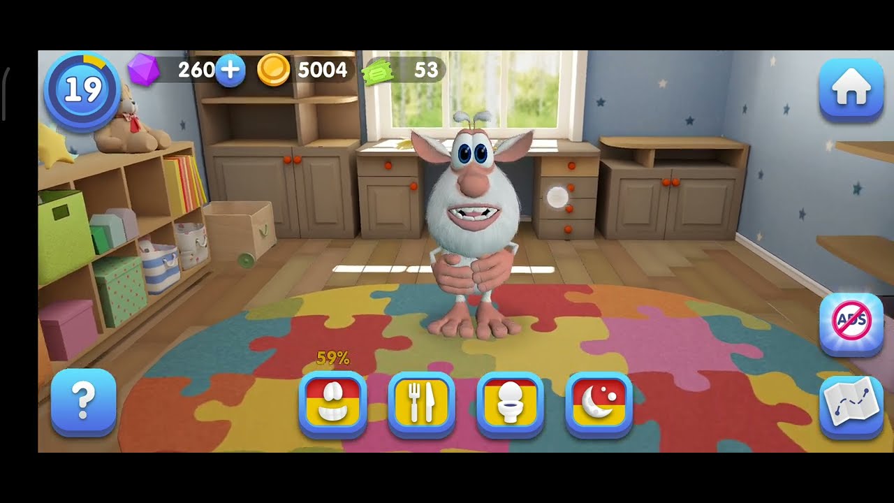 Booba Cartoon 2023 my talking booba virtual pet new Part 9 gameplay