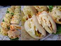 RECETTE DES MINIS BATBOUT 🥙 Petits pains farcis au poulet cuits à la poêle