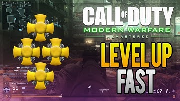Modern Warfare Remastered - Best Ways To Level Up Fast In Modern Warfare Remastered - MWR Level Up!