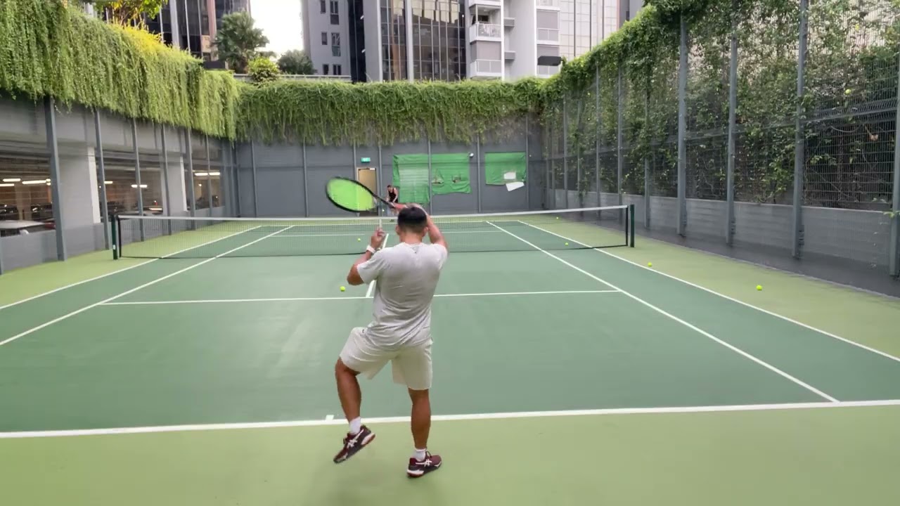 Groundstroke with Tommy 6/11/25