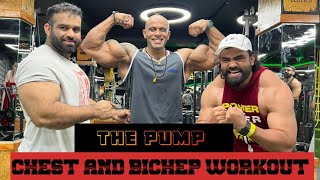 Complete Chest And Biceps Hardcore Workout Never Give Up