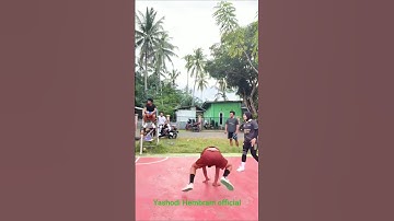 REVERSE Roll 😳 #rollspike #takraw #shorts (720p)