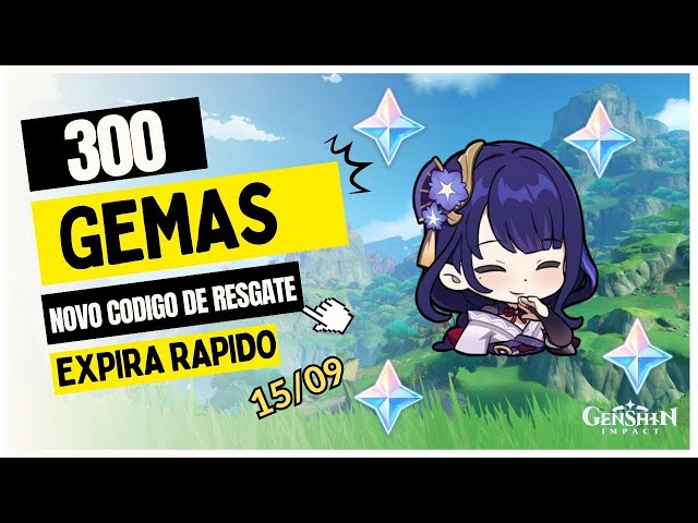 Ganhe Gemas Essenciais no Genshin Impact agora com estes novos códigos