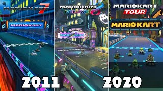 Evolution Of 3DS Neo Bowser City Course In Mario Kart Games [2011-2020]