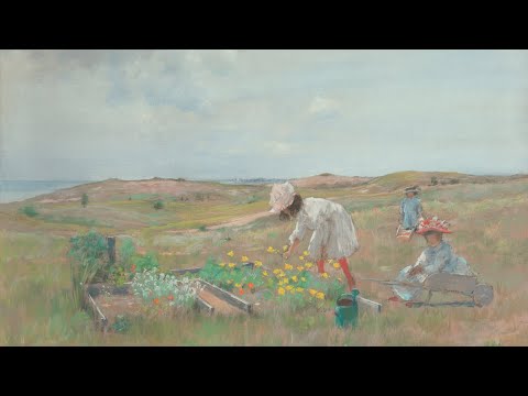 「アメリカ印象派を代表する画家」ウィリアム・メリット・チェイス（William Merritt Chase）の絵画