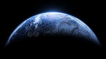 Planet Earth Realistic Full Frame Loop. Stock Footage