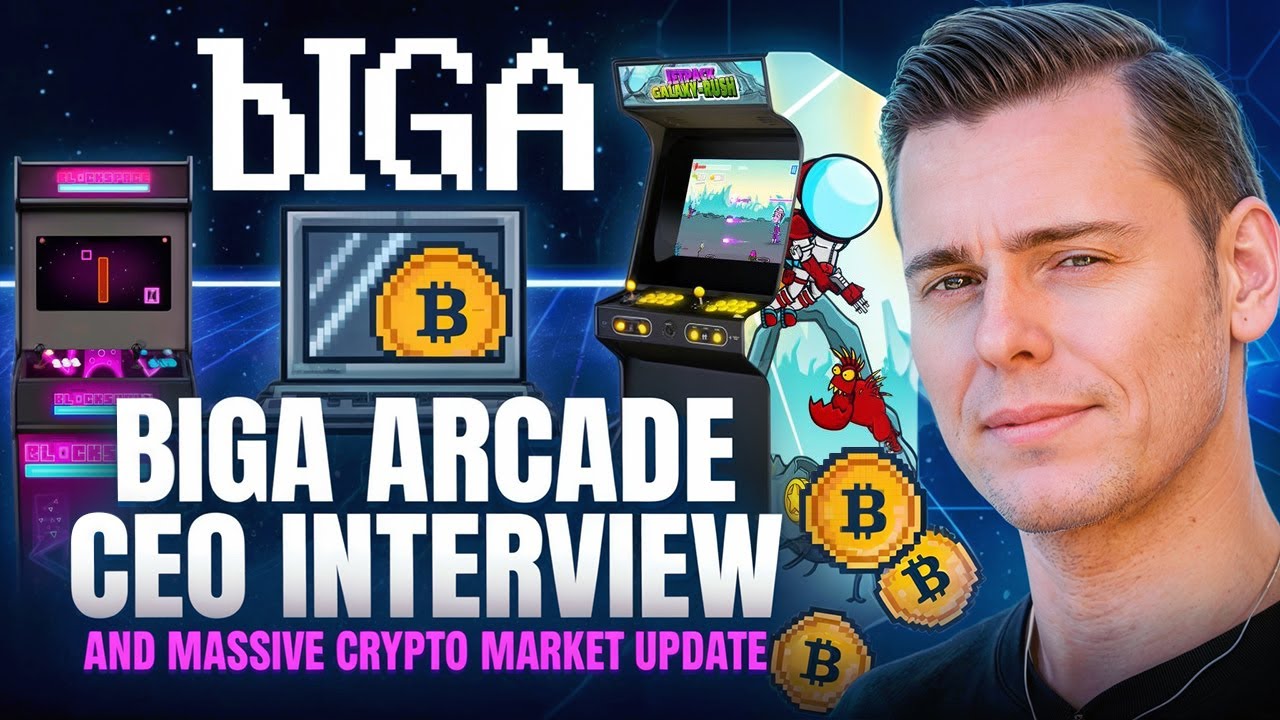 BIGA Arcade CEO Interview and Massive Crypto Market Update - YouTube