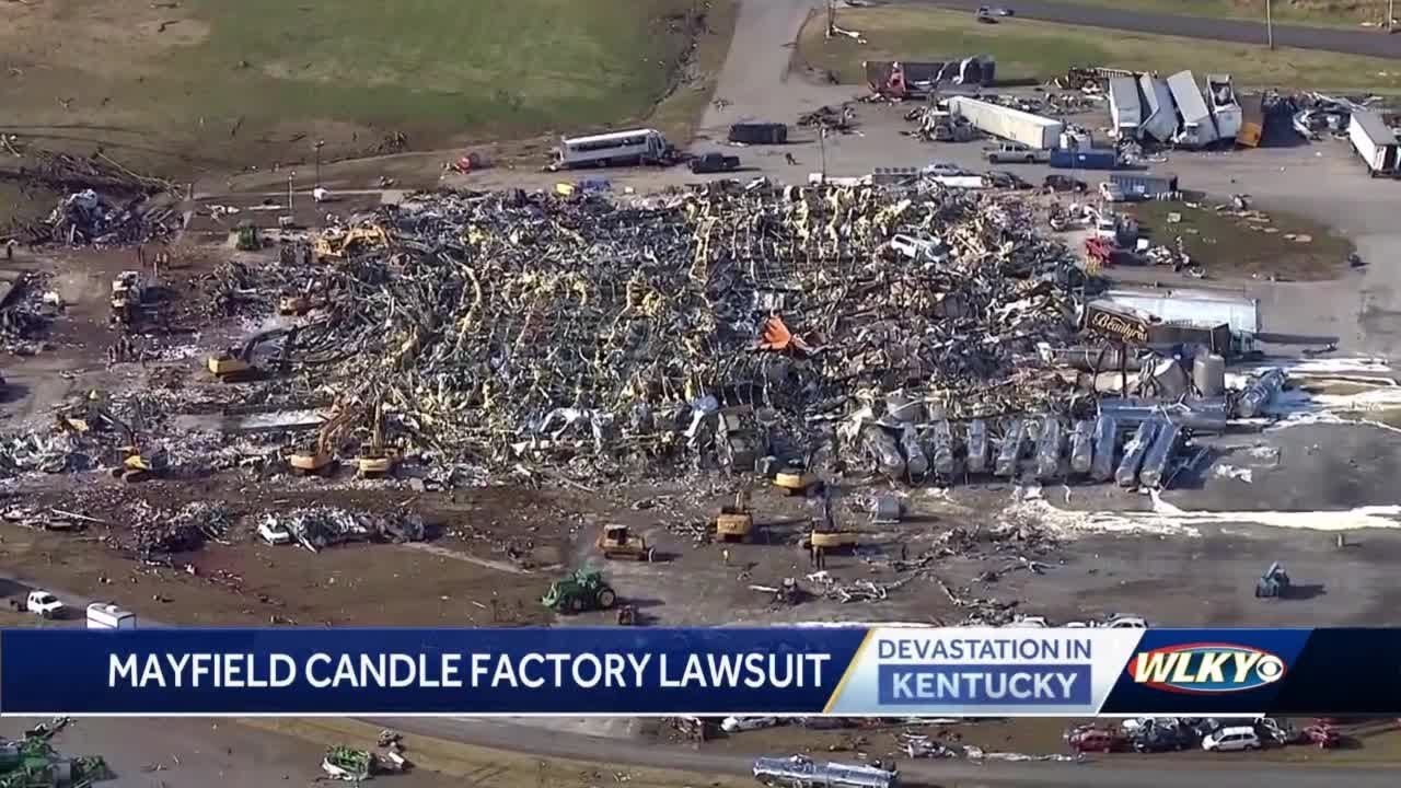 Mayfield candle factory lawsuit YouTube