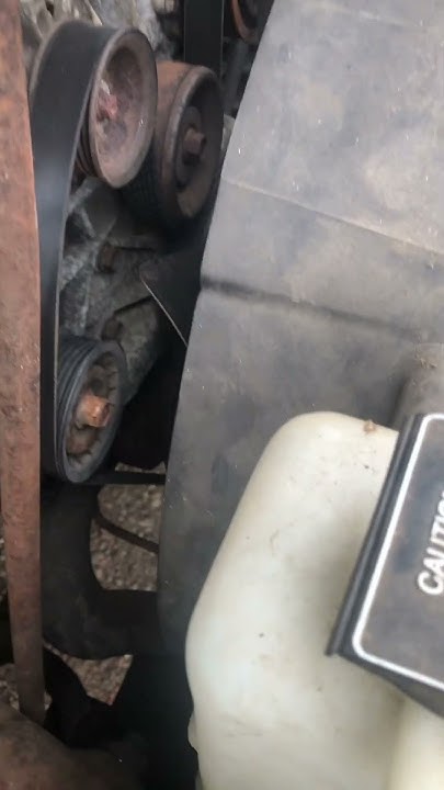 how-to-tell-belt-tensioner-bad-youtube