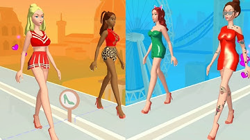Fashion Battle👸🌈update All Levels Gameplay android ios