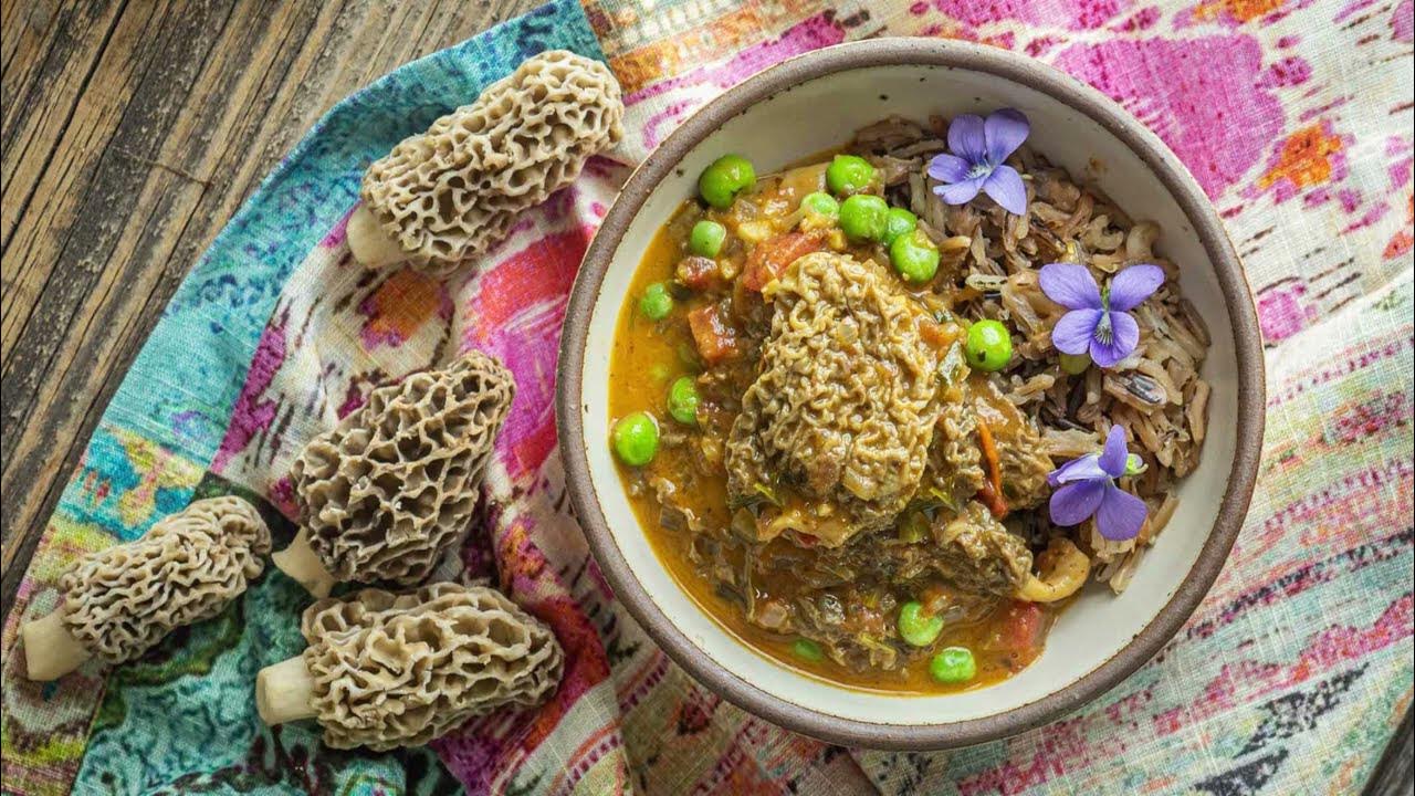 Mushroom Matar (Morel Curry with Peas) YouTube