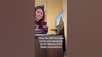 The struggles of remote work!