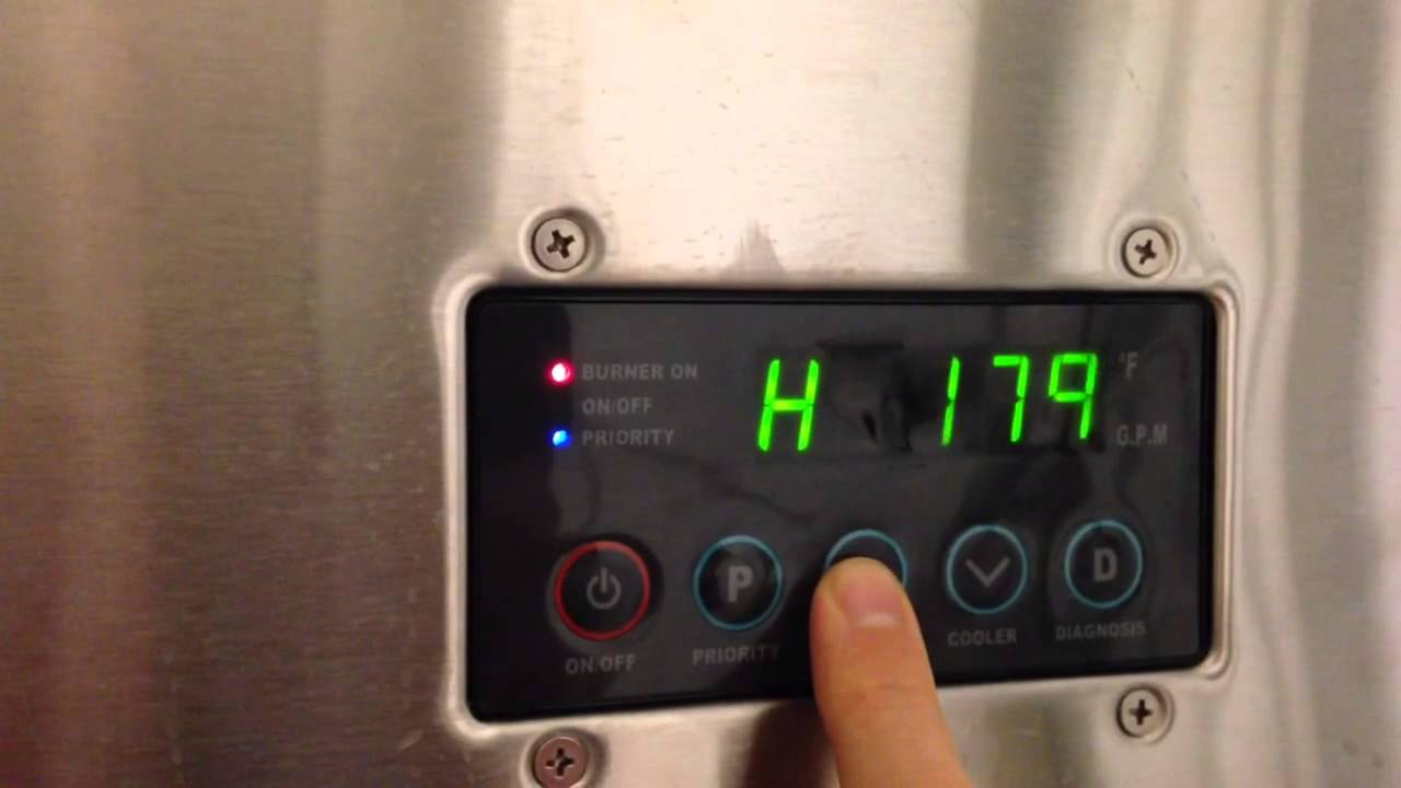 Eternal hybrid water heater diagnostics - YouTube