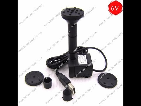 Video Máy Bơm Nước 5V 6V 12V Brushless JT-1020 | Water Pump... - youtube
