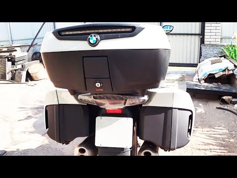 РЕМОНТ КРЕПЛЕНИЯ КОФРА BMW K1600 GTL - 2 часть - ОТЕЦ ТОКАРЬ, ВЕТРОВОЕ СТЕКЛО, РЕМОНТ БМВ