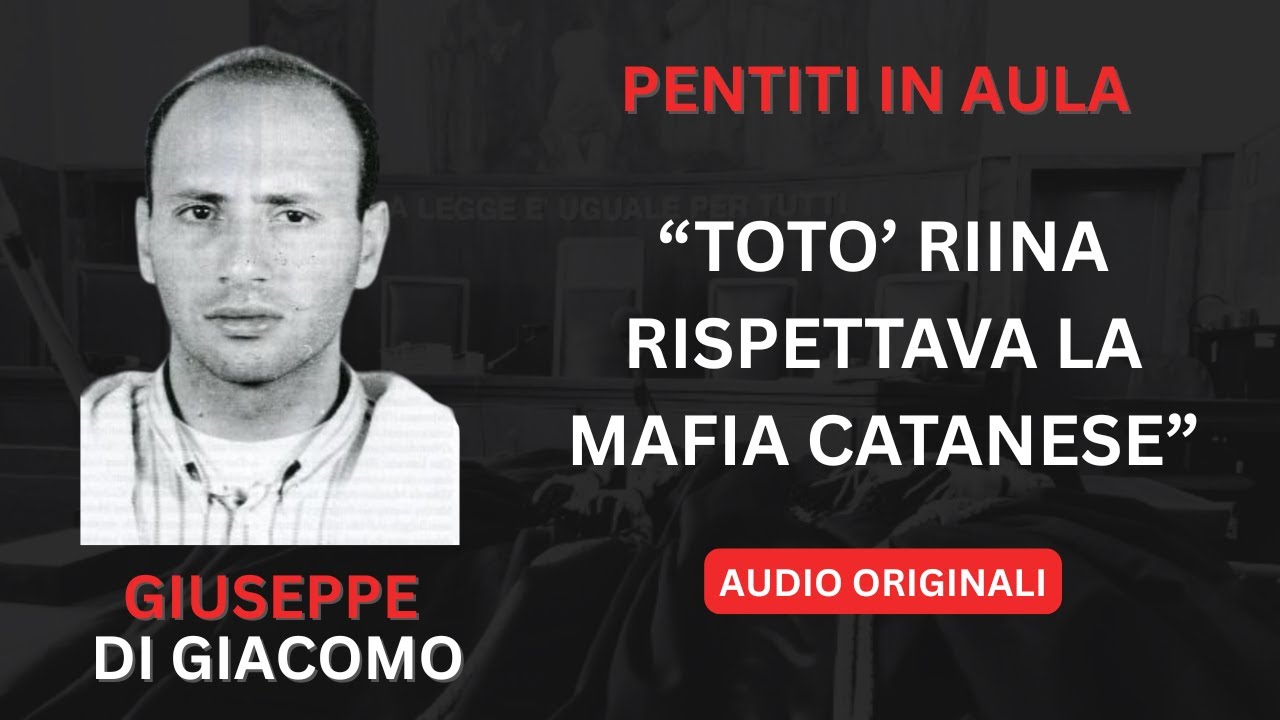 STORIE DI COSANOSTRA: IL BOSS DELLA MAFIA CATANESE GIUSEPPE DI GIACOMO PARLA DAVANTI AI GIUDICI