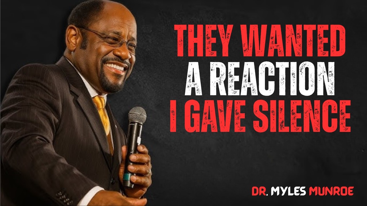 Stop Reacting, Start Dominating ⚡ Dr. Myles Munroe Motivation