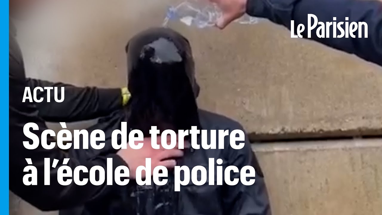 Un formateur de l'école de police d'Oissel suspendu après une vidéo  montrant un simulacre de noyade - France Bleu