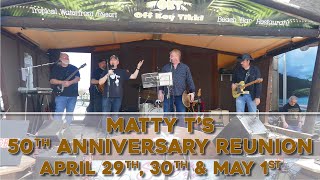 Matty T's 50th Anniversary Reunion at Off Tiki on May 1, 2022