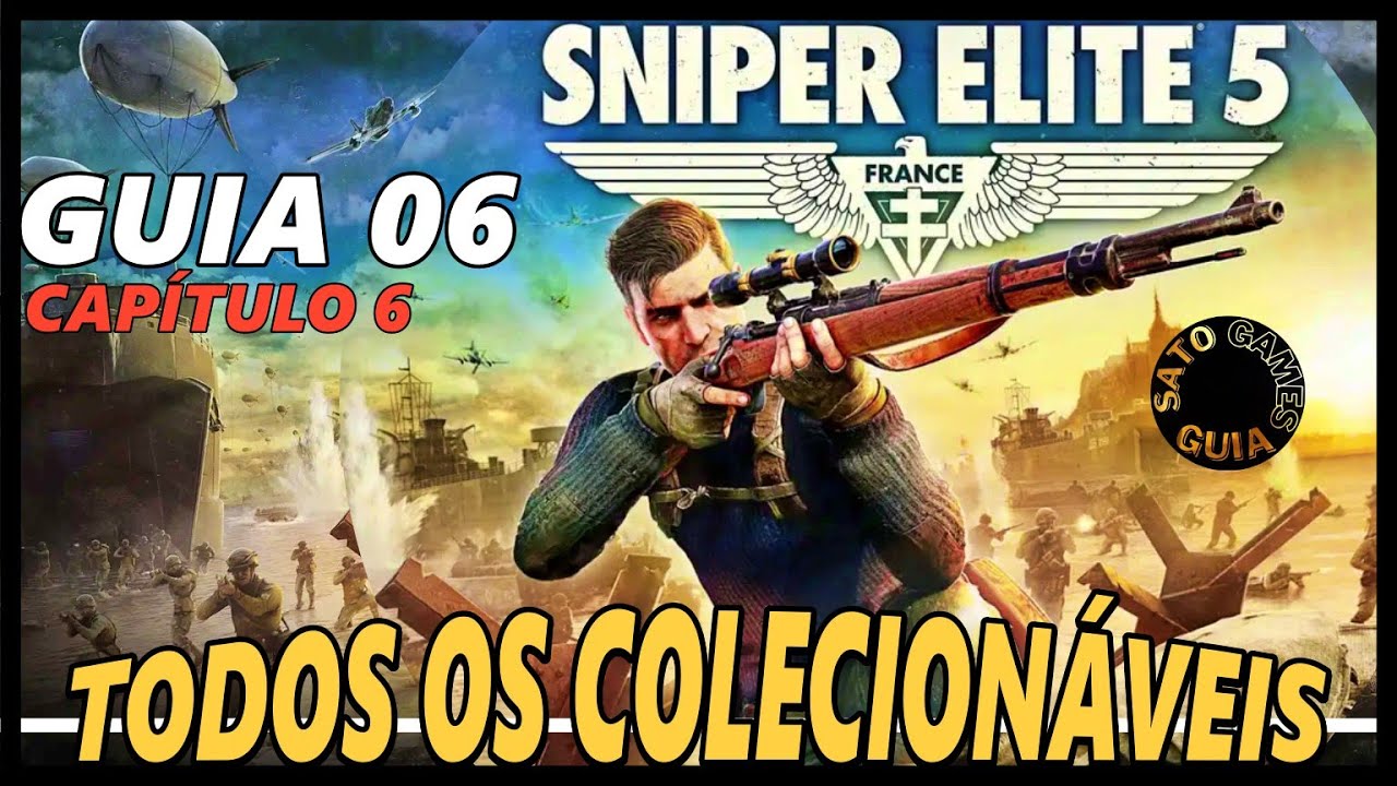 スナイパー5 Missão 6 - Sniper Elite 5 - Todos Os Colecionáveis - YouTube
