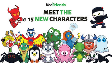 The 15 New #VeeFriends Series 2 Characters that only those playing the #BookGames Token game can own