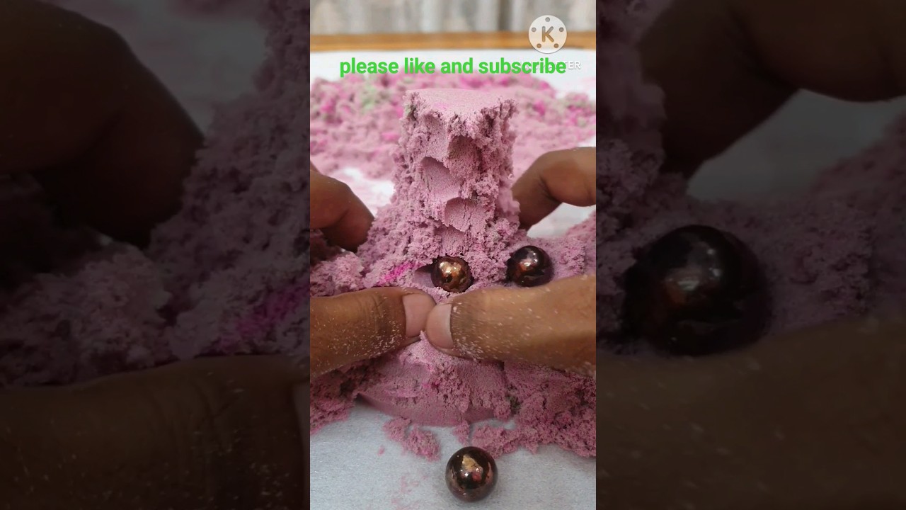 kinetic sand reverse video