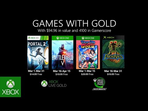 Xbox Live Gold Lineup Revealed | Xbox Games with Gold March 2022 🔥