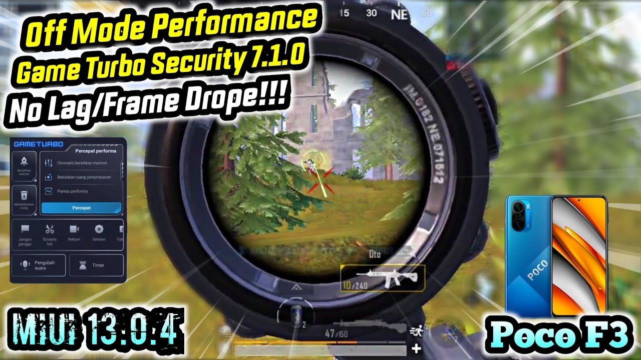 Test Performa Poco F3 Tanpa Aktifkan Mode Percepat di Game Turbo|Security 7.1.0|Poco F3 Pubg Test🔥