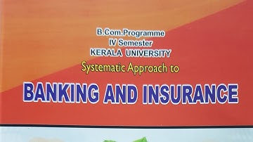 1. Banking & Insurance- Module 1- Classification of Banks. 9995177575