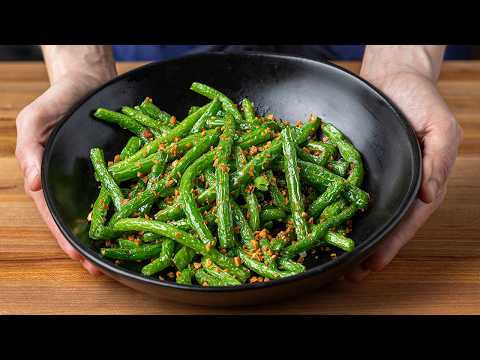 Din Tai Fung Green Beans with Only 6 Ingredients