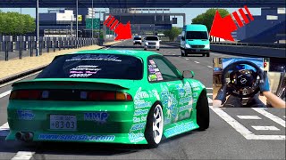 Driftando sull'autostrada di Tokyo con traffico intenso MOD!! Shutoko Revival Project! screenshot 4