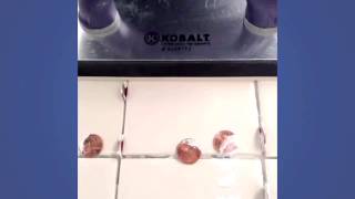 How To Set Tiles Using Pennies
