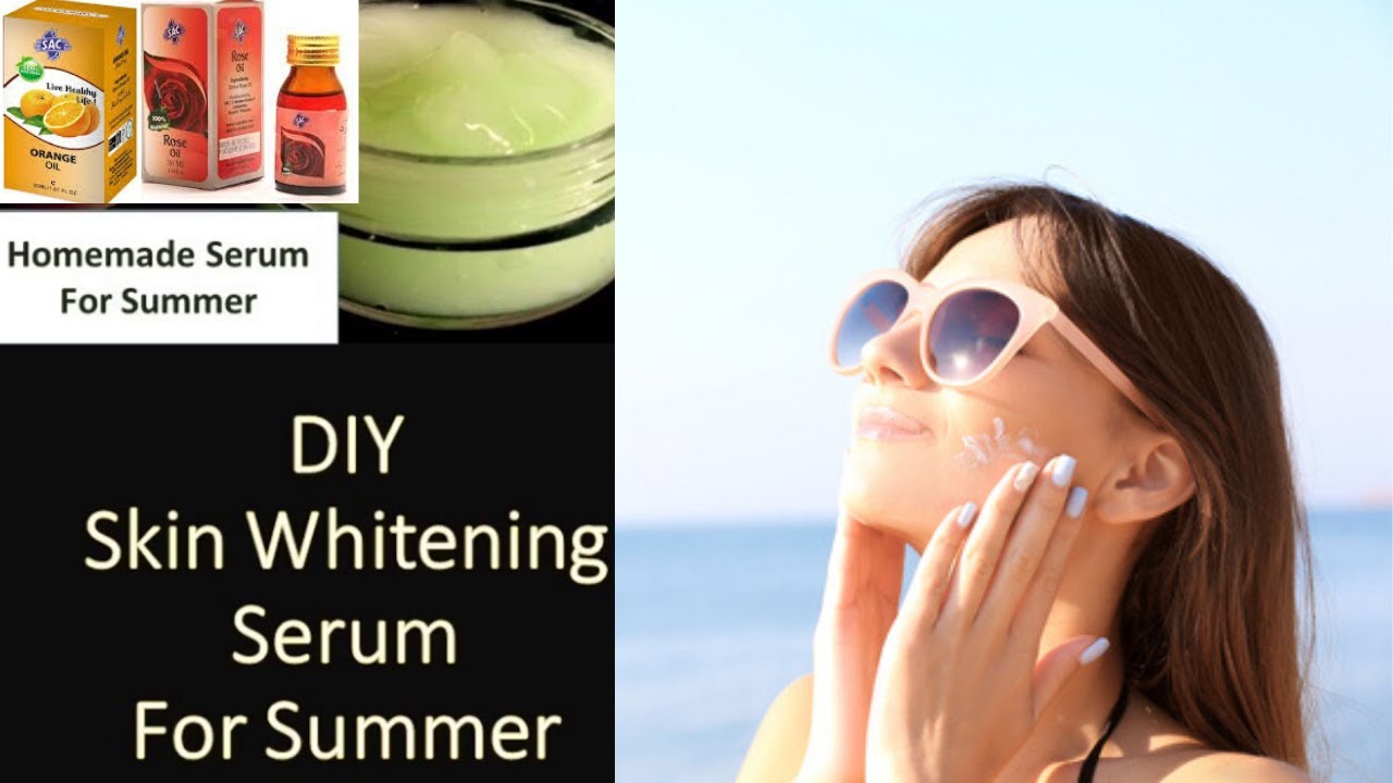 DIY Serum Specially for Summer Serum for glowing skin naturally at